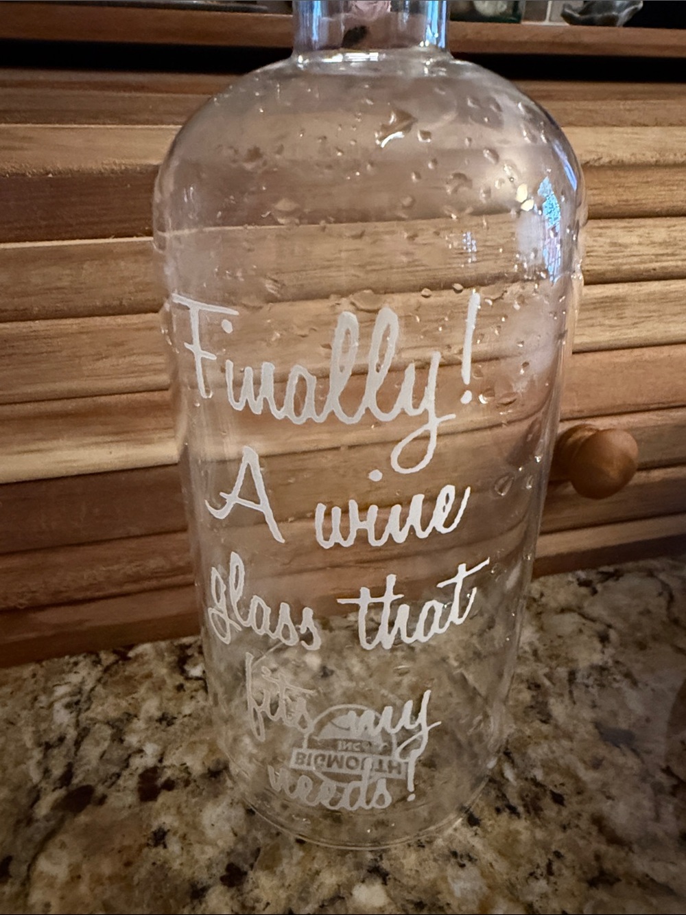 Wine Glass. ( Funny)